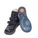 Ортопедичні лакові сині черевики Woopy, "пітон", 19