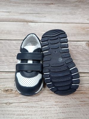 Кросівки синьо-білі з перфорацією Toddler, 19, 12,2