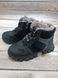 Черевики зимові чорно-сірі на шнурівках Woopy, 39