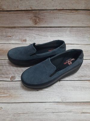 Сірі замшеві туфлі Форест-Орто, 39