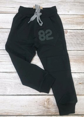 Спортивные черные штаны "82" Cuponi, 92