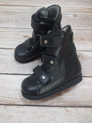 Черные антиварусниe ботинки Orto +, 16
