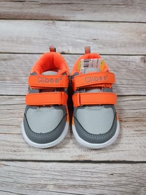 Кросівки сіро-оранжеві Clibee, 21