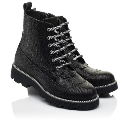 Ортопедические черные ботинки Woopy для девушек, 40