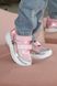 Кросівки високі рожеві з написами Woopy, 27