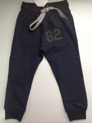 Спортивные темно-синие штаны "82" CUPONI, 92