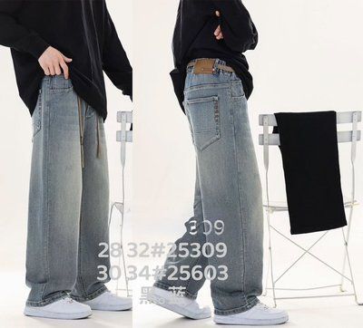 Джинси 25603 блідо-блакитні, киш. напис JEANS, 160