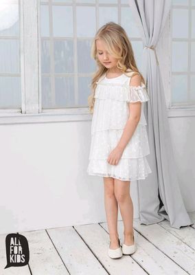 Платье молочное, All for kids, 116, 122