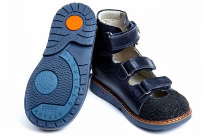 Ортопедичні туфлі Woopy синьо-чорні, 36