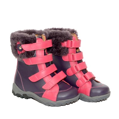 Зимові черевики фіолетові Aurelka Cougar, 26