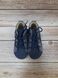 Ботинки синие нубуки на шнуровках Польша, 23