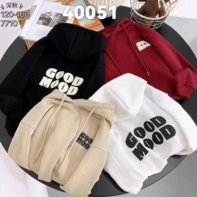Худі утепл. біле  Good Mood Китай, 120