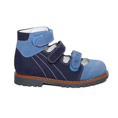 Туфлі блакитно-сині нубук 4rest Orto, 21