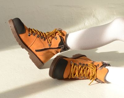 Ботинки зимние коричневые MolyKids, 34, 21
