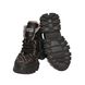 Зимние ботинки черные на шнурках для девочек, 37