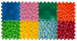 Масажний килимок (8 елементів), Ортек