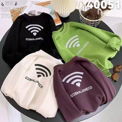 Світшот утепл. молочний Wi Fi Китай, 120