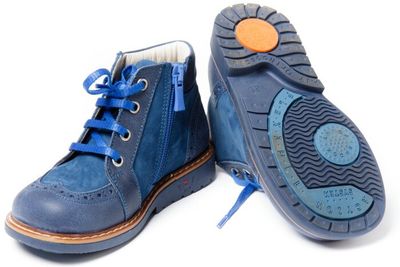 Ортопедические синие ботинки Woopy, 30