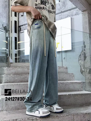 Джинси блак. літні баггі арт.24127 E.BNG Китай, 160