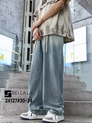 Джинси блак. літні баггі арт.24127 E.BNG Китай, 160