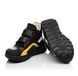 Ортопедические кожаные кроссовки с желтыми вставками Woopy, 29