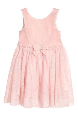 Платье розовое, H & M, 92, 98