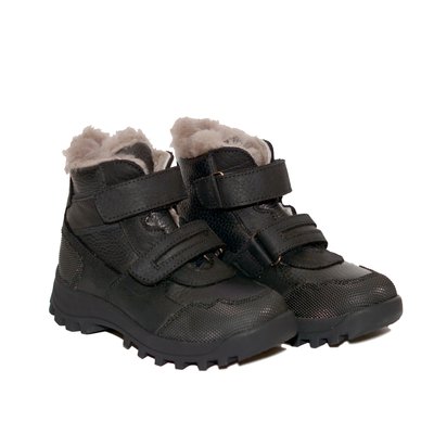 Зимові черевики чорні шкіряні Woopy, 27