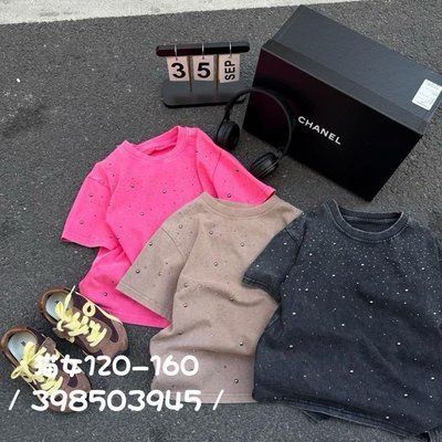 Футболка чорна з камінчиками  39850, 140