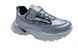 Кросівки сріблясті з перламутровими буквами Clibee, 36